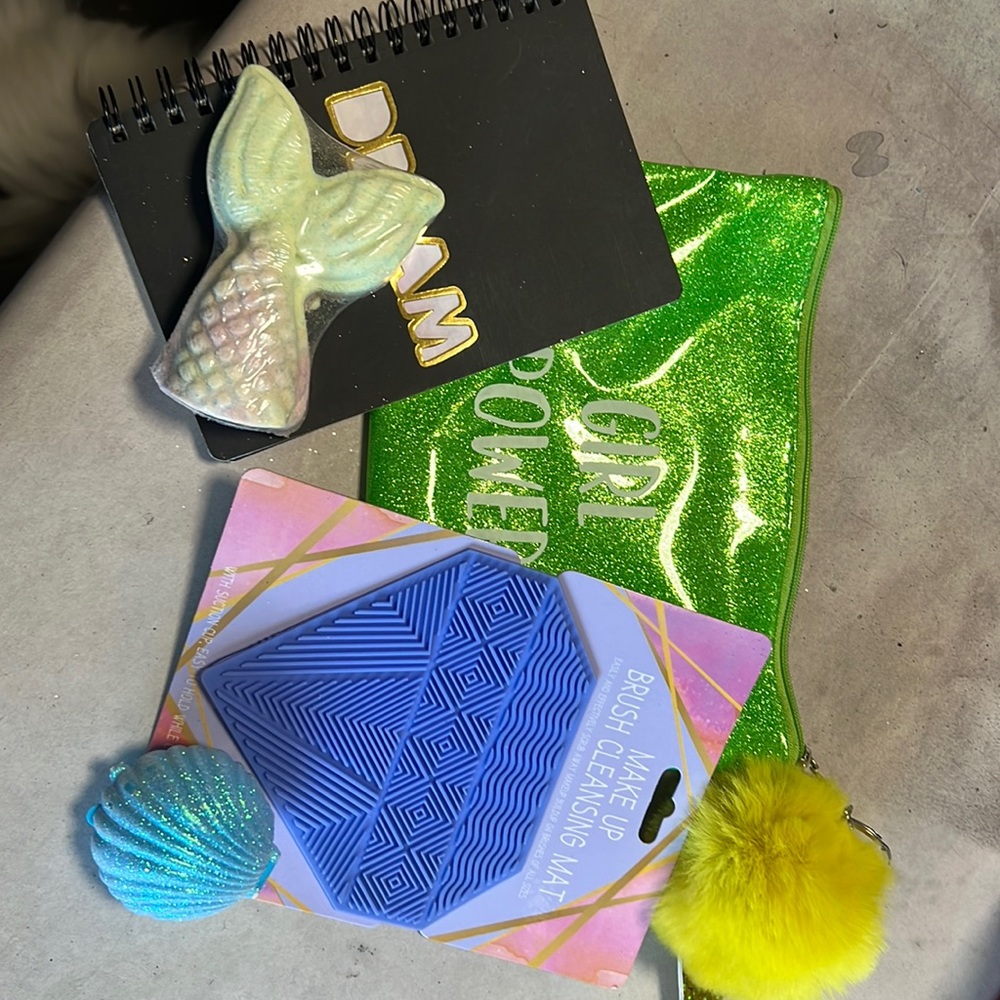 Make Up Bag and Contents